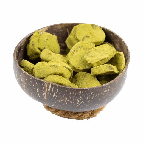 Gengibre Seco com Mel e Matcha