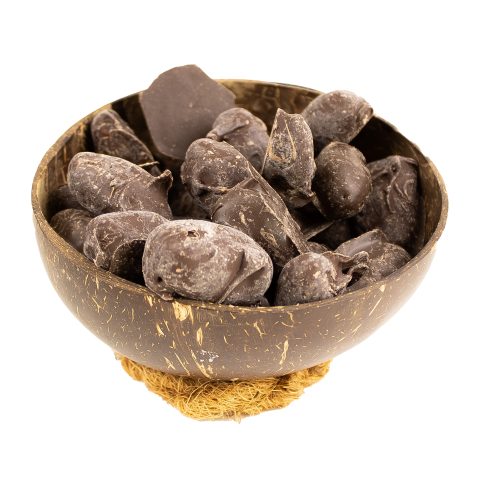 Bombom de Tâmaras Chocolate Belga Negro